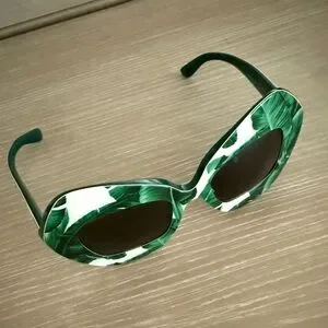 Dolce and Gabbana bannana leaf sunglasses Dolce & Gabbana | Accessories | Rare Dolce And Gabbana  main image 4